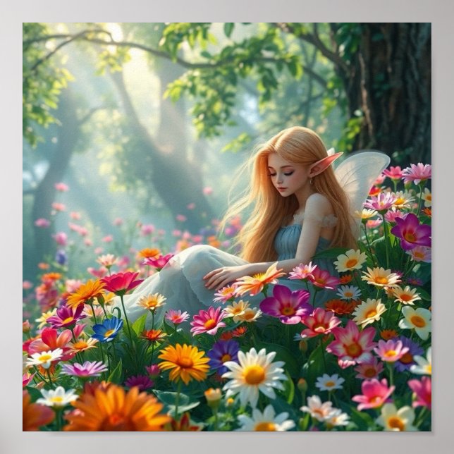 Affiche Elf Garder ou concevoir votre propre (Devant)