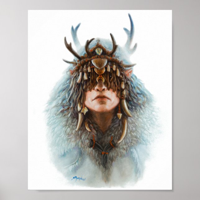 Affiche Elf Shaman (Devant)