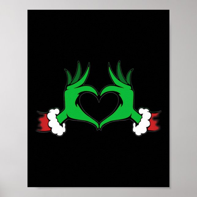 Affiche Elfe de Noël amusant  (Devant)