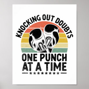 Affiche Éliminer Les Doutes D'Un Punch À L'Autre Sport Box