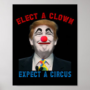 Affiche Élire un clown