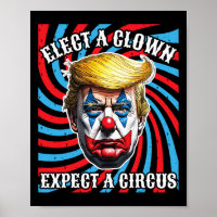Élisez un clown, attendez un cirque, anti Trump