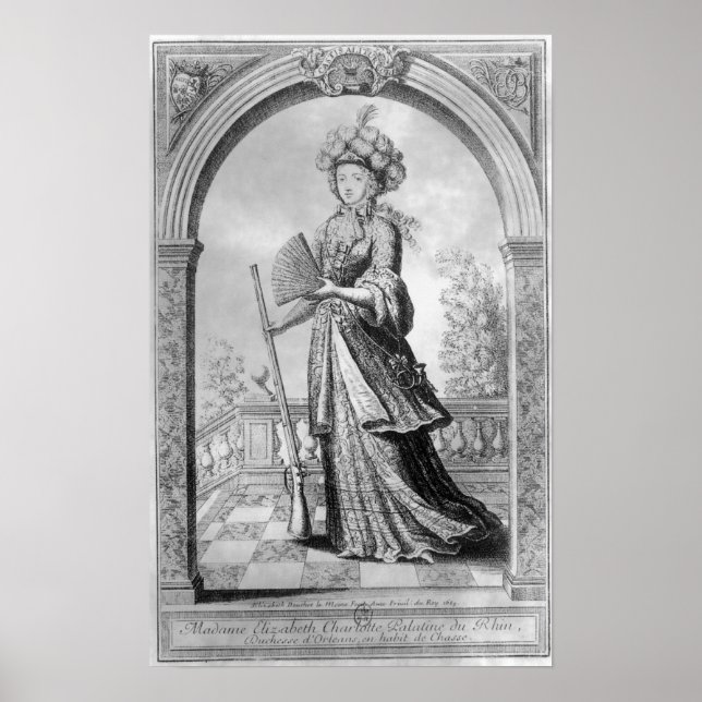 Affiche Elizabeth Charlotte du Palais (Devant)