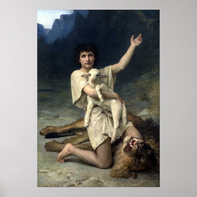 Affiche Elizabeth Jane Gardner David le berger (Devant)