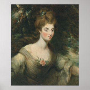 Affiche Elizabeth, Lady Croft - John Constable Portrait