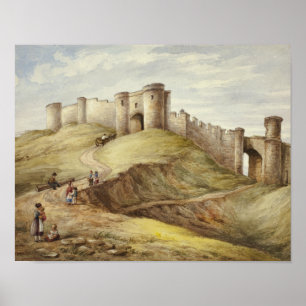 Affiche Elizabeth Murray - Château de Scarborough