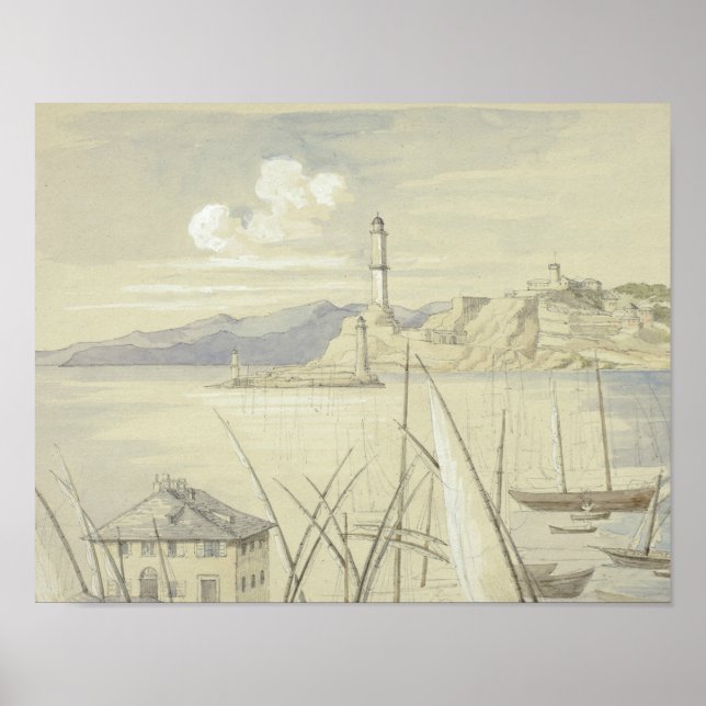 Affiche Elizabeth Murray - Gênes de la Croce di Malta (Devant)