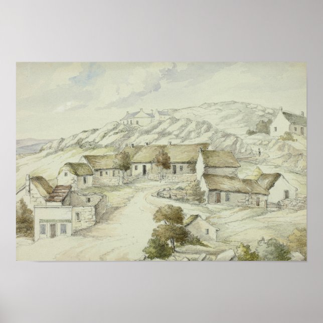 Affiche Elizabeth Murray - Village Kilkenny de Rocks (Devant)