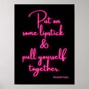 Affiche Elizabeth Taylor Citations Motivationnelles