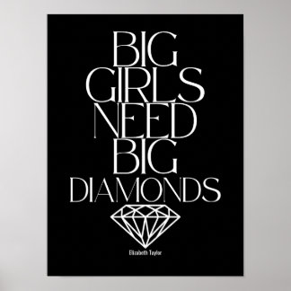 Affiche Elizabeth Taylor cite Women Power