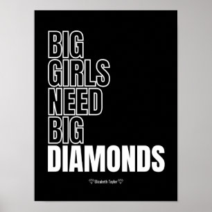 Affiche Elizabeth Taylor cite Women Power