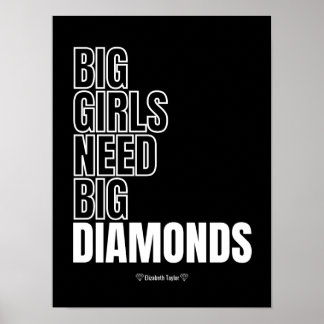 Affiche Elizabeth Taylor cite Women Power