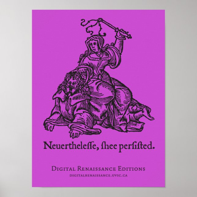 Affiche Elizabeth Warren (Devant)