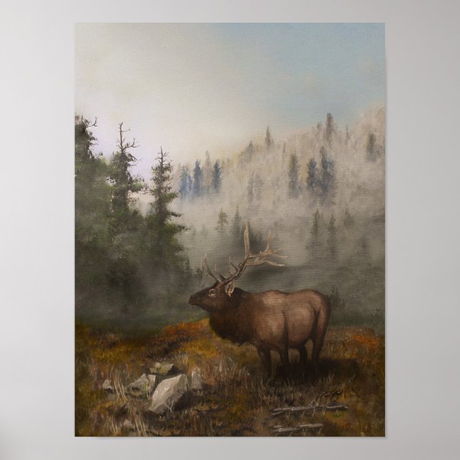 Affiche elk 12x16 (Devant)