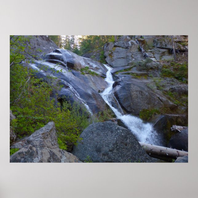 Affiche Ella Falls dans le parc national de Sequoia (Devant)