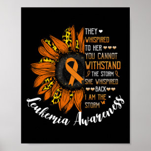 Affiche Elle A Fouillé Byck I Am The Storm Leukemia Lauren