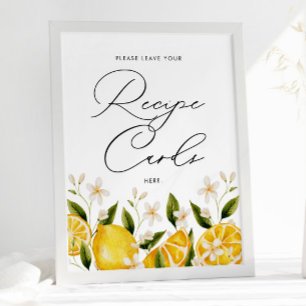 Affiche Elle A Trouvé Sa Carte De Recette Squeeze Principa