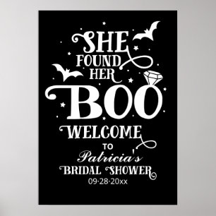 Affiche Elle a trouvé son amour Signe de mariage d'Hallowe