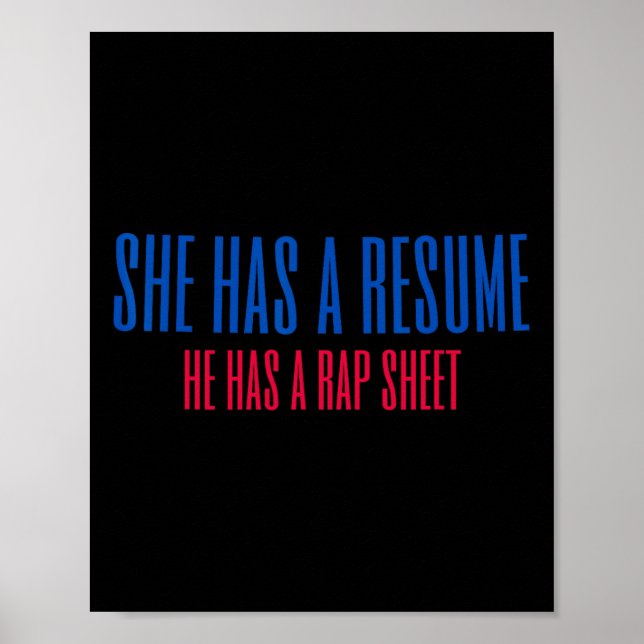 Affiche Elle A Une Reprise Il A Un Feuillet De Rap Kamala  (Devant)