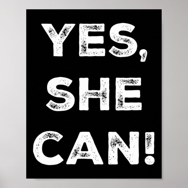 Affiche Elle Can Kamala Harris Dnc Slogan Président 2024 (Devant)