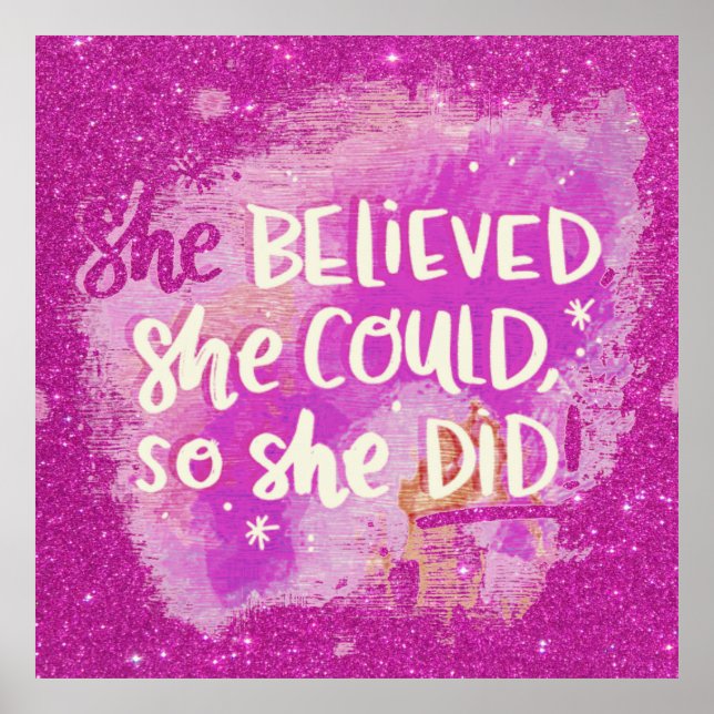 Affiche Elle croyait (Devant)