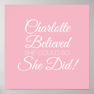 Affiche Elle croyait qu'elle pouvait