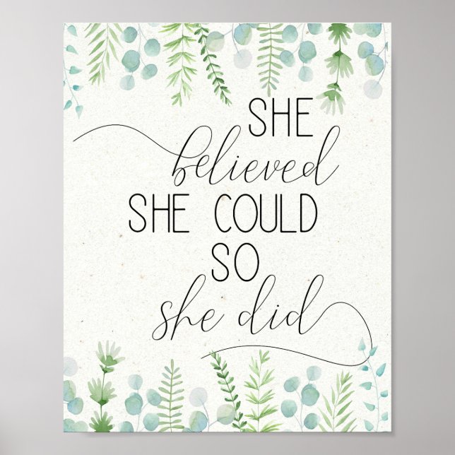 Affiche Elle Croyait Qu'Elle Pouvait Ainsi Faire De L'Insp (Devant)