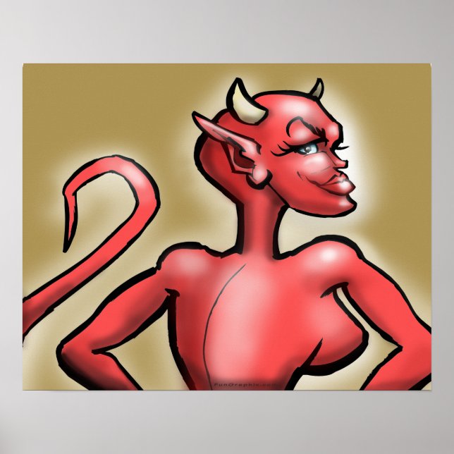 Affiche Elle Diable (Devant)