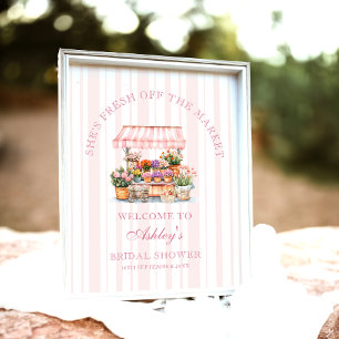 Affiche Elle est fraîche hors de la Fête des mariées du ma