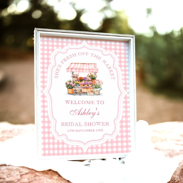 Affiche Elle est fraîche hors de la Fête des mariées du ma (Créateur téléchargé)