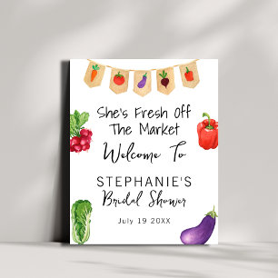 Affiche Elle est fraîche hors de la Fête des mariées du ma