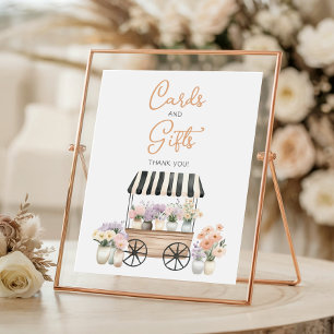 Affiche Elle est fraîche hors du marché Cartes et cadeaux