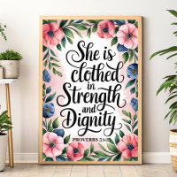 Elle est habillée en force - Christian Wall Art