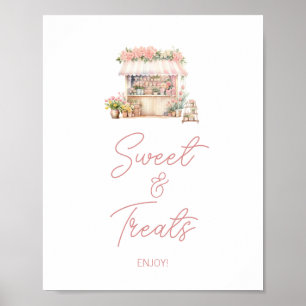 Affiche Elle est hors du marché Fêtes des mariées friandis