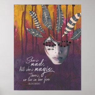 Affiche Elle est Mad mais elle est magique