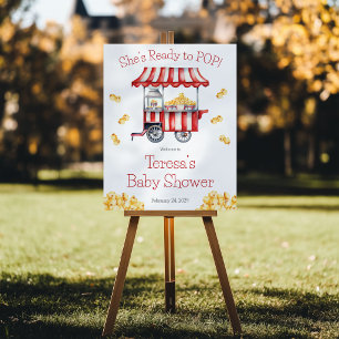 Affiche Elle est prête à éclater !  Bienvenue à la Baby Sh