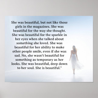 Affiche Elle était belle === Citation F.Scott Fitzgerald