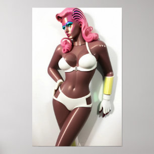 Affiche Elle Était Plastique Comme Mes Sentiments Ken Gage