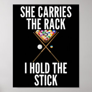 Affiche Elle Porte Le Rack Que Je Tiens Le Bassin Drôle B