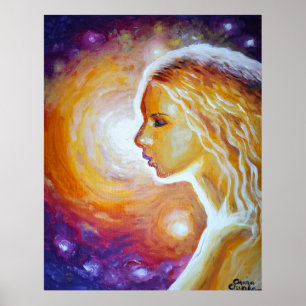 Affiche Elle regarde les étoiles