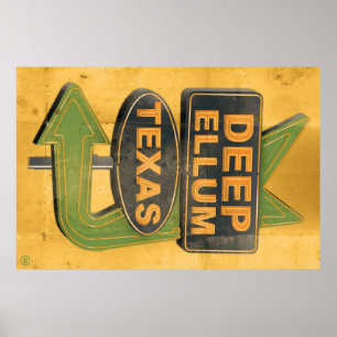 Affiche Ellum profond le Texas