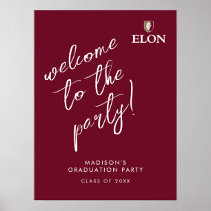 Affiche Elon   Diplômé 20XX