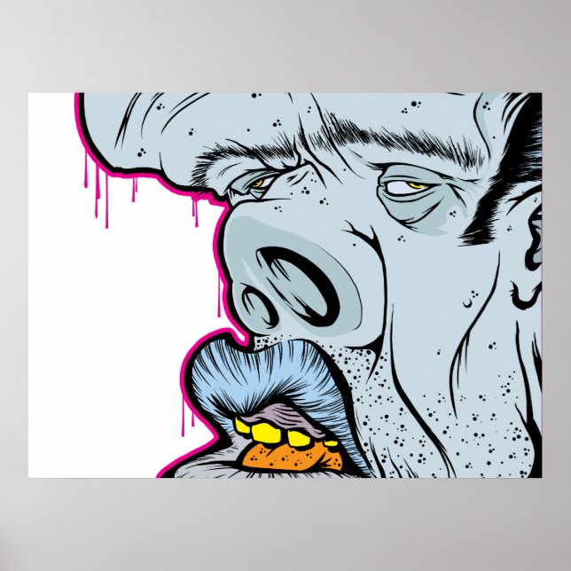 Affiche Elvis A Quitté Le Bâtiment (Devant)