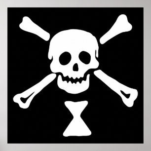 Affiche Emanuel Wynne Pirate Flag Jolly Roger