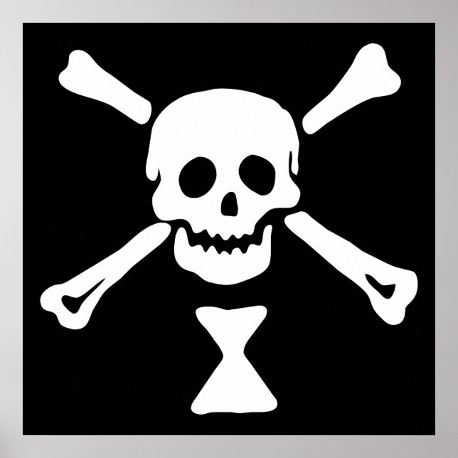 Affiche Emanuel Wynne Pirate Flag Jolly Roger (Devant)
