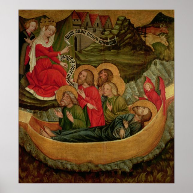 Affiche Embarquement du corps de saint Jacques le (Devant)