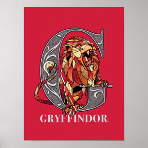 Affiche Emblème de hachage GRYFFINDOR™