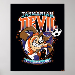 Affiche Emblème du Football Club du Diable de Tasmanie