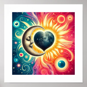 Affiche Embrace cosmique : le coeur de l'univers