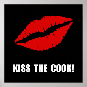 Affiche Embrasse Le Cuisinier